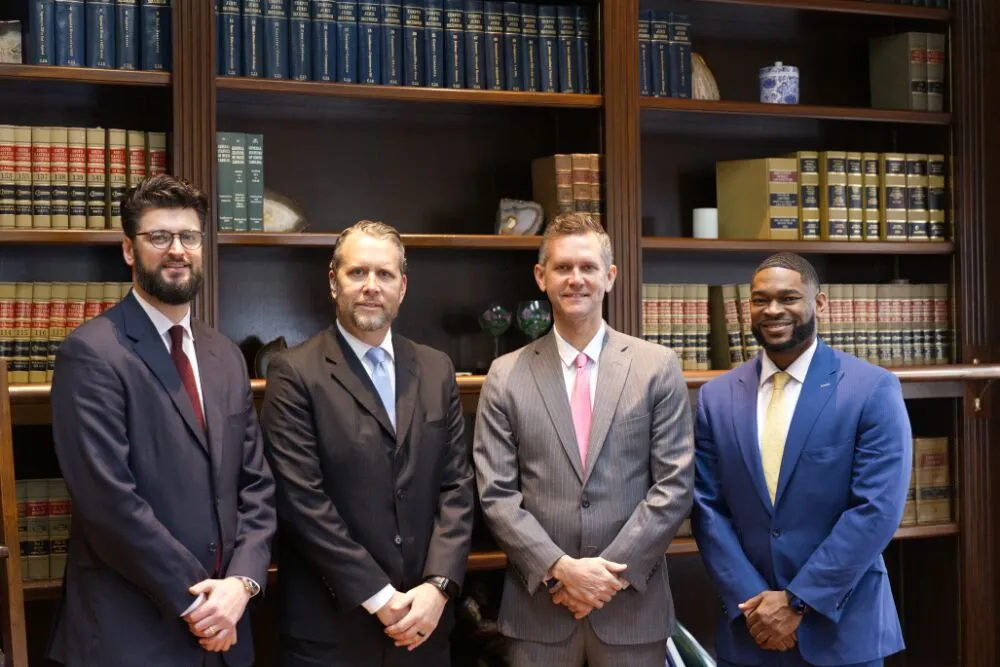 Professional lawyer portrait for legal services and law firm marketing.