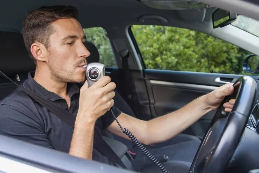 Car ignition interlock device installed to prevent drunk driving and enhance vehicle safety.
